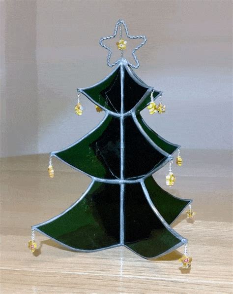 Stained Glass Christmas Tree Pattern Decorate Your Christmas Table