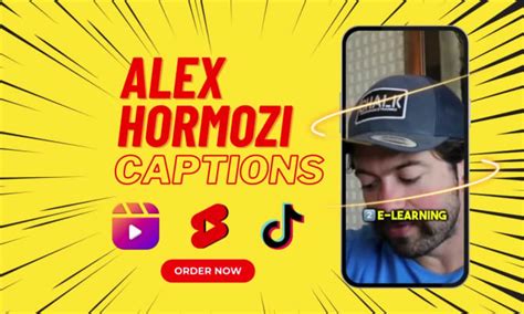 Edit Alex Hormozi Style Instagram Reels Youtube Shorts And Tiktok