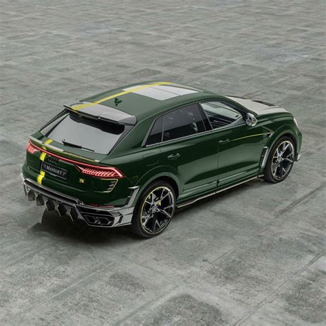 Mansory Baths Audi Rs Q In Green And Carbon Fiber Giving It Hp