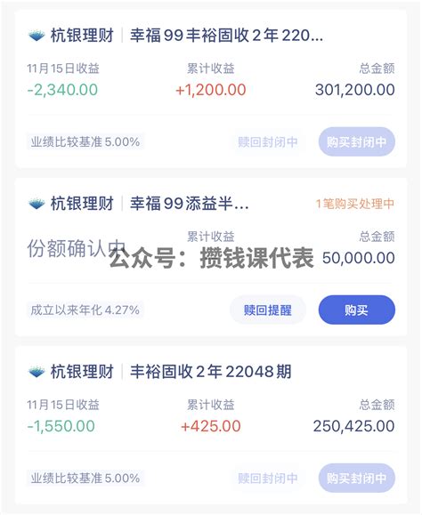 持有160万银行理财，课代表为什么不担心银行理财和债券基金下跌（附一个好消息） 攒钱课代表丨安心理财