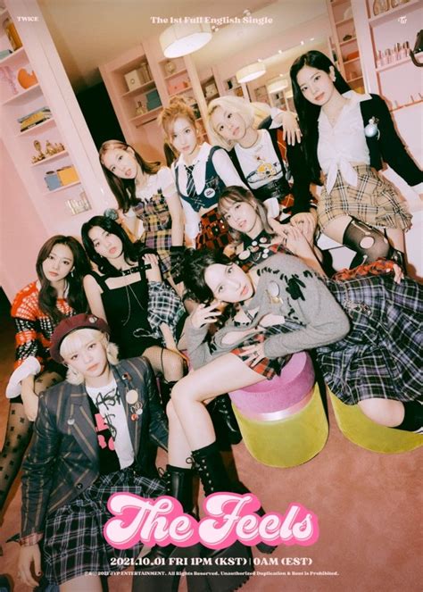 TWICE Unveils Teaser Image Ahead of First English Single 'The Feels ...