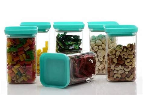 Airtight Container Jar Set For Kitchen At Rs Piece Plastic