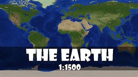 The Recreation Of The Earth Map For Minecraft 19189 Minecraftsix