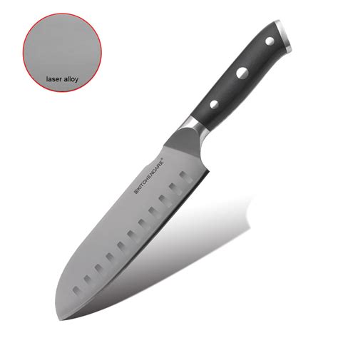 Hip Home Professional Inch Santoku Knife With G Handle Cuchillo