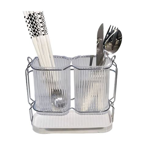 IMossad Wall Mounted Kitchen Spoon And Chopstick Storage Rack