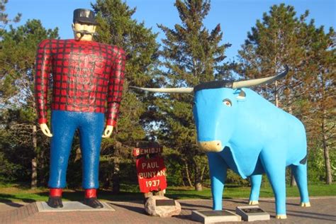 Paul Bunyan Babe The Blue Ox Atlas Obscura