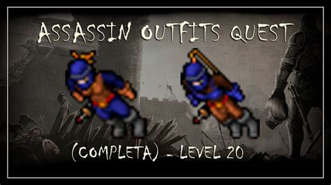 Tibia Assassin Outfit Quest Completa Assassin Outfit Completo