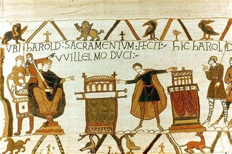 Bayeux Tapestry 1067 Harold Godwinson Our Beautiful Wall Art And Photo