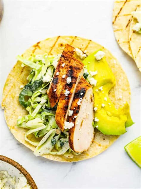 Grilled Chicken Tacos Recipe The Cookie Rookie®