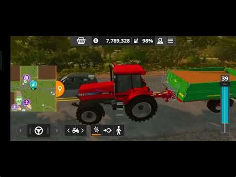 Playing FS 20 Farming Simulator 20 SELLING CROP BY TRACTOR