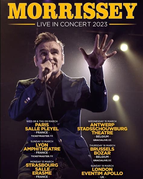 Live In Concert 2023 - Morrissey-solo Wiki