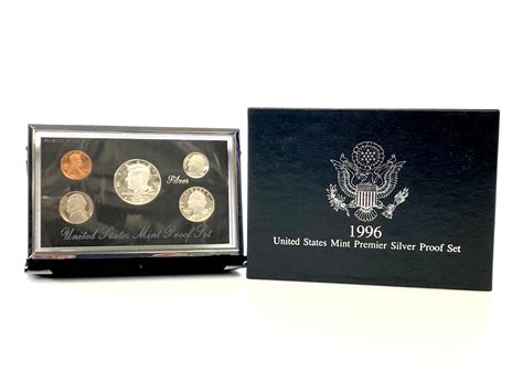 Lot 1996 U S MINT PREMIER SILVER PROOF SET