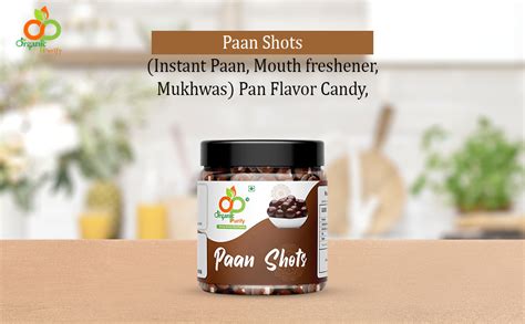 Organic Purify Paan Shots Instant Paan Mouth Freshener Mukhwas Pan