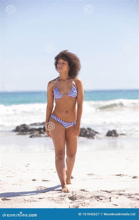 Woman In Bikini Walking On The Beach Stock Image Image 39150 Hot Sex