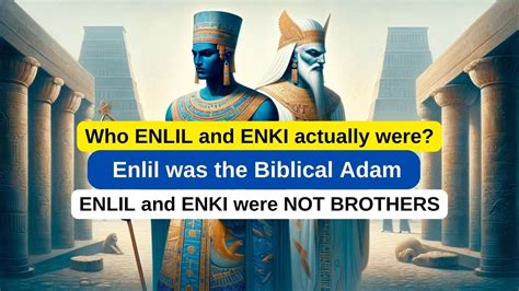 Anunnaki Origin Who Are Really Enlil And Enki Enlil Was The Biblical