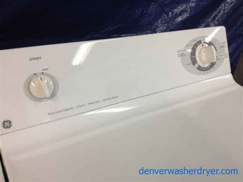 Large Images For GE Washer Dryer Set 933