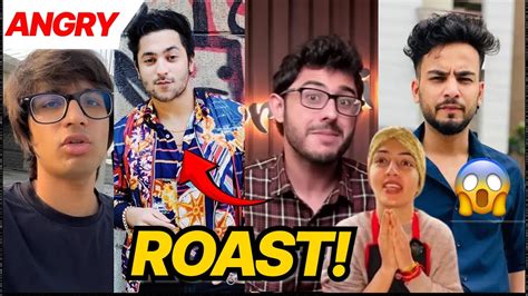 CarryMinati Roast Harsh Beniwal Vada Pav Girl Sourav Joshi VERY