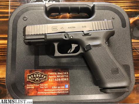 Armslist For Sale New Glock 45 9mm