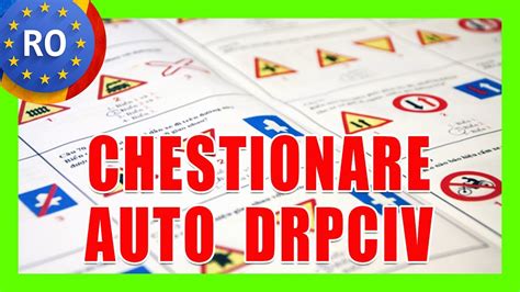 REZOLVARE CHESTIONARE AUTO DRPCIV CATEGORIA B 88 YouTube