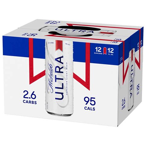 Michelob Ultra Superior Light Beer 12 Pk 12 Fl Oz Cans 12 Ct 12 Fl