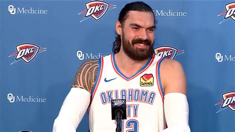 Thunder Media Day Steven Adams Youtube