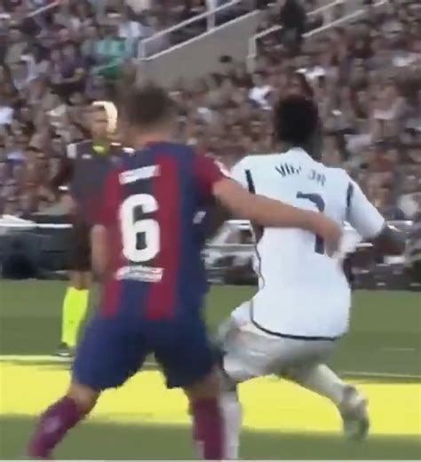 Vinicius Slaps Gavi In Face During El Clasico What Happens Next