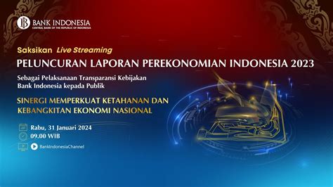 Peluncuran Laporan Perekonomian Indonesia Youtube