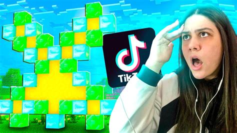 Testando Truques Virais De Minecraft Do Tiktok Funciona Youtube