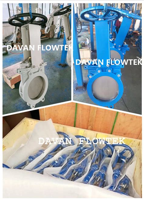 China Factory Bi Directional Knife Gate Valve EPDM Seal Ductile Cast