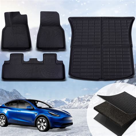 TAPTES For Tesla Model Y Floor Mats 2023 2022 2021 For Model Y Floor