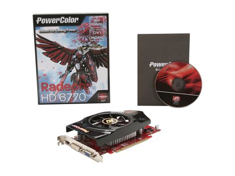 Powercolor Radeon Hd 6770 Video Card Ax6770 1gbd5 H Newegg Ca