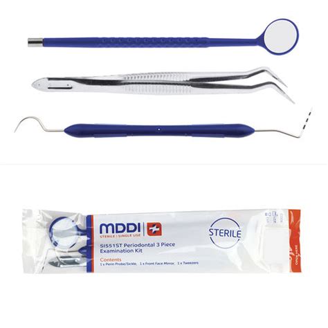 Kit De Instrumentos Para Periodoncia SM551ST 1 MDDI Medi Dent