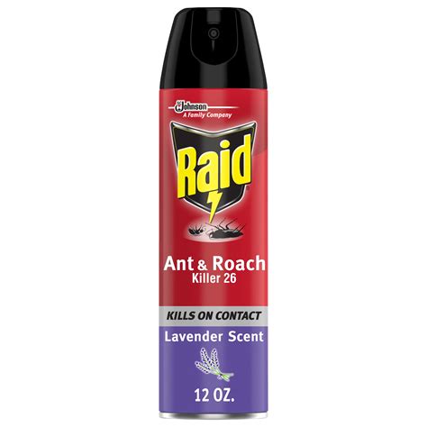 Raid Ant Roach Killer Lavender Scent Oz Walmart