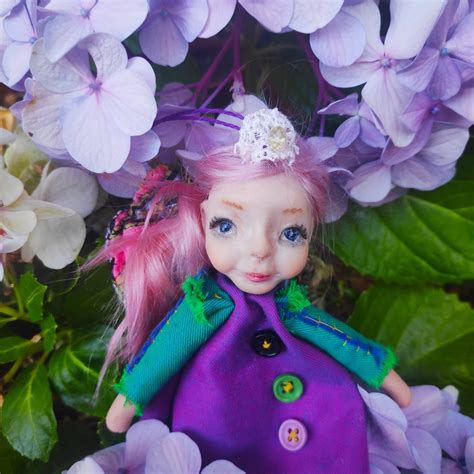 Fairy Art Elf Doll Posable Art Doll Fairy Figurine Etsy