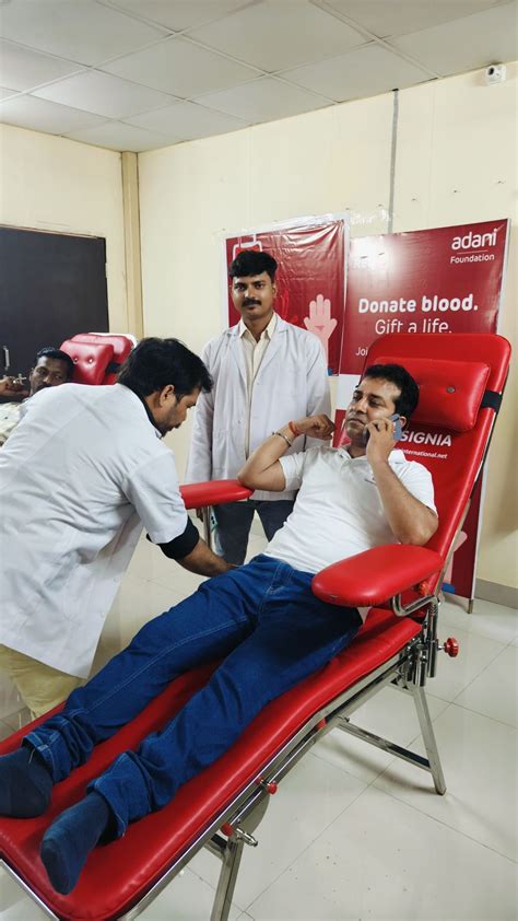 Voluntary Blood Donation Camps In Up On Gautam Adanis 62nd Birthday