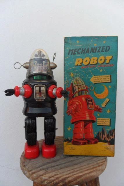 Yonezawa Robby Robot Wind Up Toy From 50sebay Vintage 53 Off