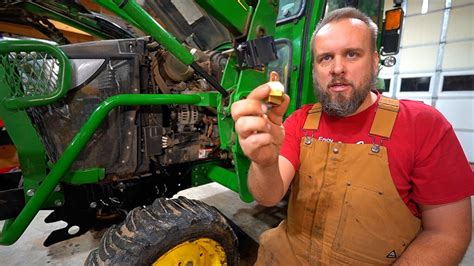 Installing A Block Heater On A John Deere Tractor Youtube