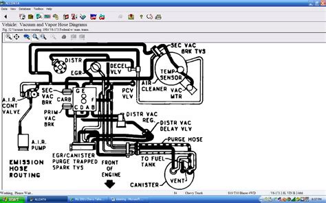 Chevy S Vacuum Hose Diagram