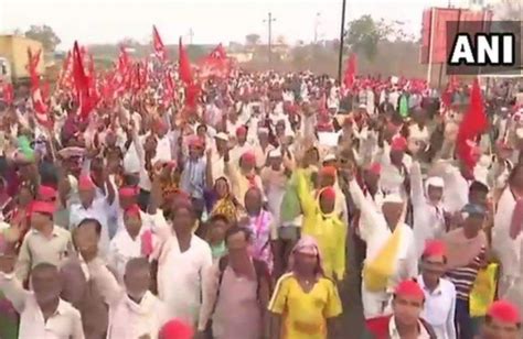 All India Kisan Sabha protest demanding complete loan waiver reaches Maharashtra’s Thane- The ...