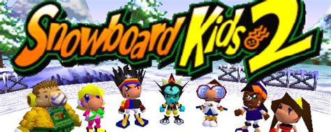 Snowboard Kids 2 1999 Video Game Behind The Voice Actors