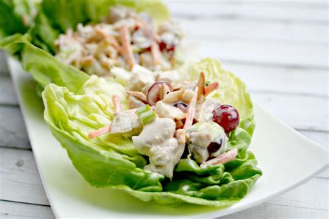 Soy Citrus Chicken Salad Lettuce Wraps Killing Thyme