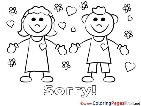 I Am Sorry Coloring Pages Coloring Pages Quote Coloring Pages Free