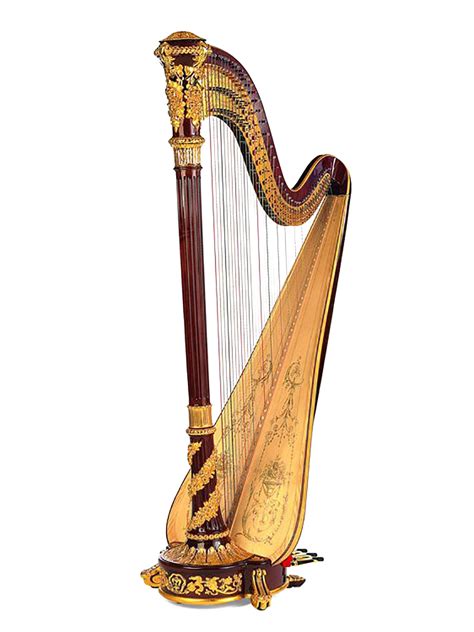 Harp PNG Transparent Images