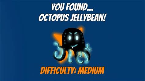 How To Get Octopus Jellybean In Find The Jellybeans Roblox Youtube