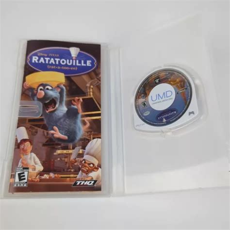 Disney Pixar Ratatouille Sony Playstation Portable Psp Game