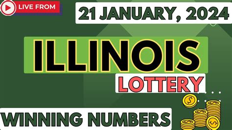 Illinois Midday Lottery Results For 21 January 2024 Pick 3 Pick 4 Powerball Mega