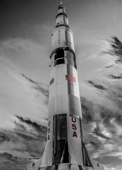 Saturn V Color Splash Poster Picture Metal Print Paint By Kyle Ferguson Displate