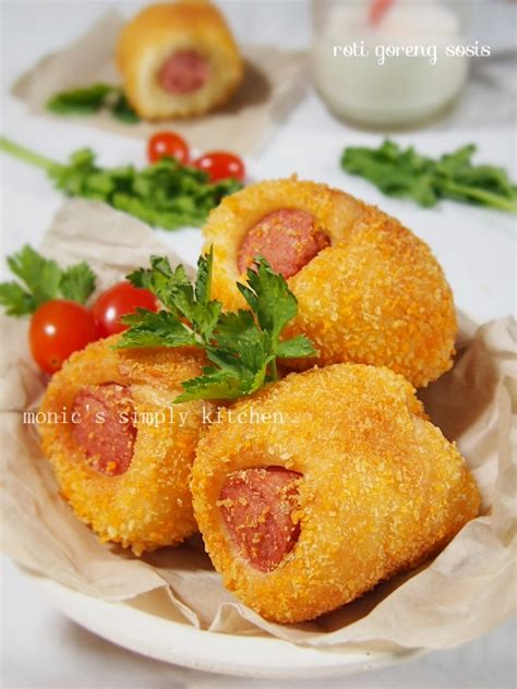 Roti Goreng Sosis Monic S Simply Kitchen