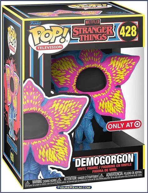 Demogorgon Black Light Stranger Things Pop Vinyl Figures Funko