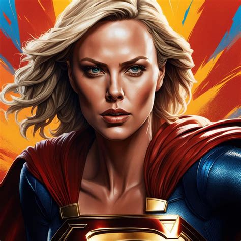 Charlise Theron As Superwoman Ai Generated Artwork Nightcafe Creator